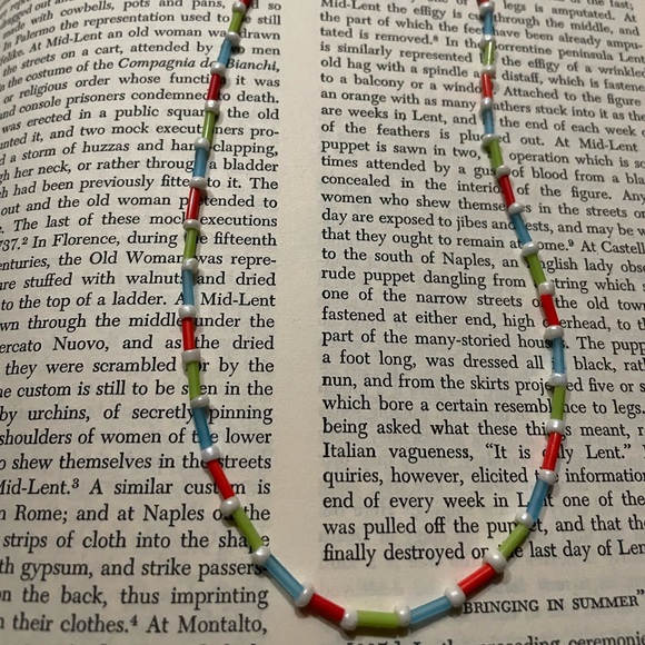 Colorful Rainbow 🌈 Chocker Necklace - Picture 5 of 5